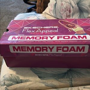 Skechers Flex Appeal Pink Shoe Box